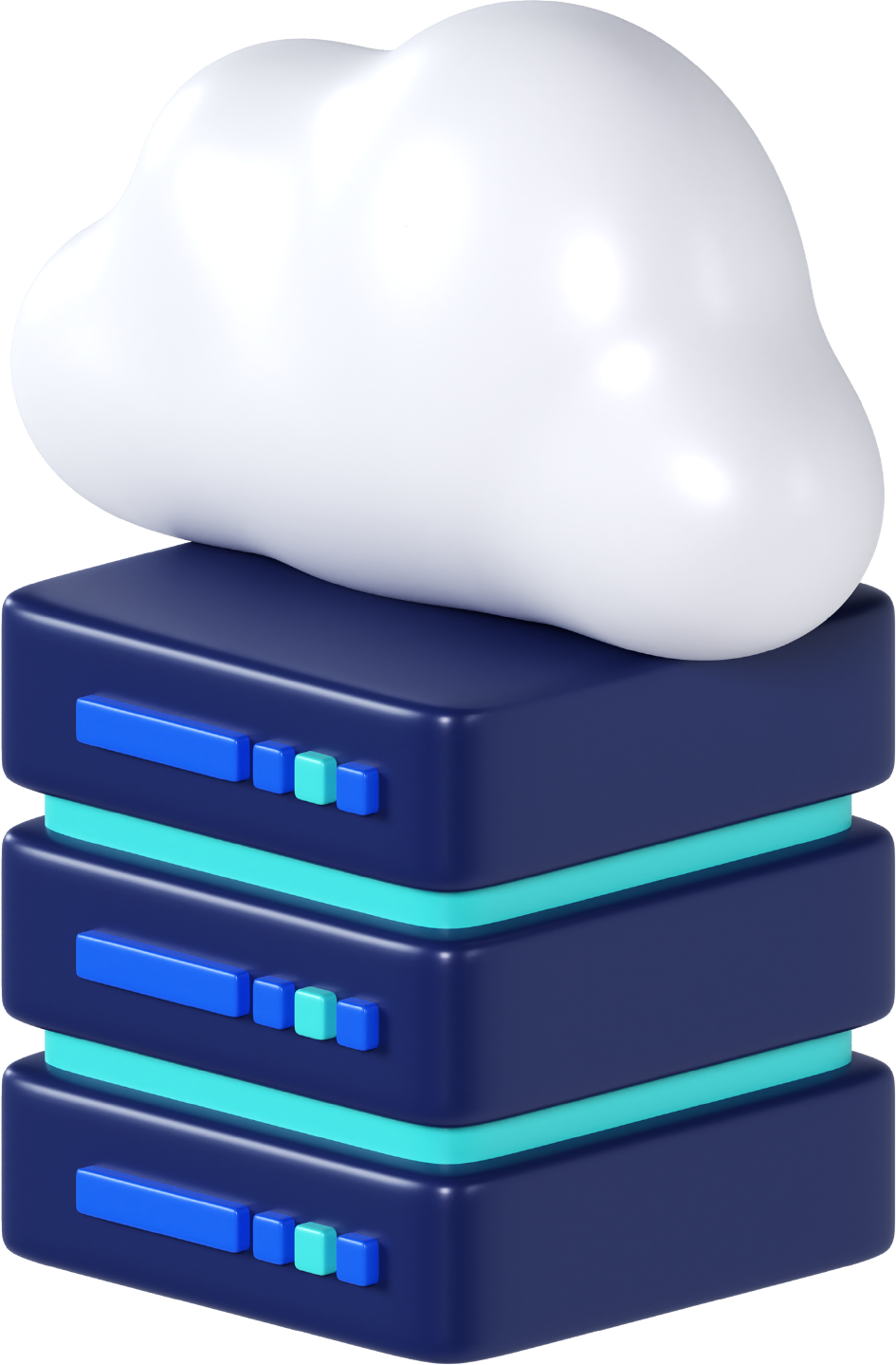 Ilustração Cloud Server